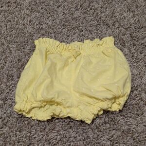 GAP Sunny Yellow Kids Shorts with Dots